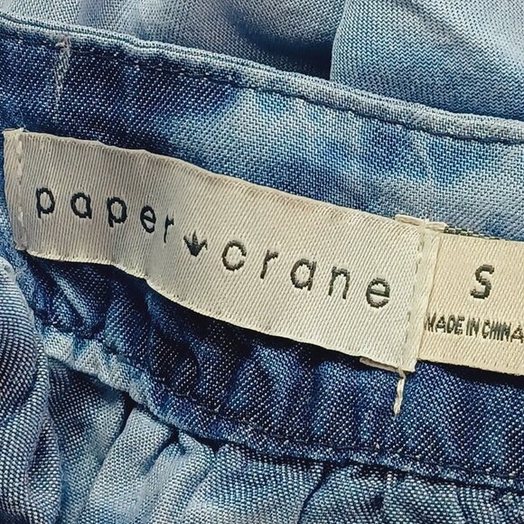 Paper Crane Soft Denim Dress Size Small - Picture 4 of 4